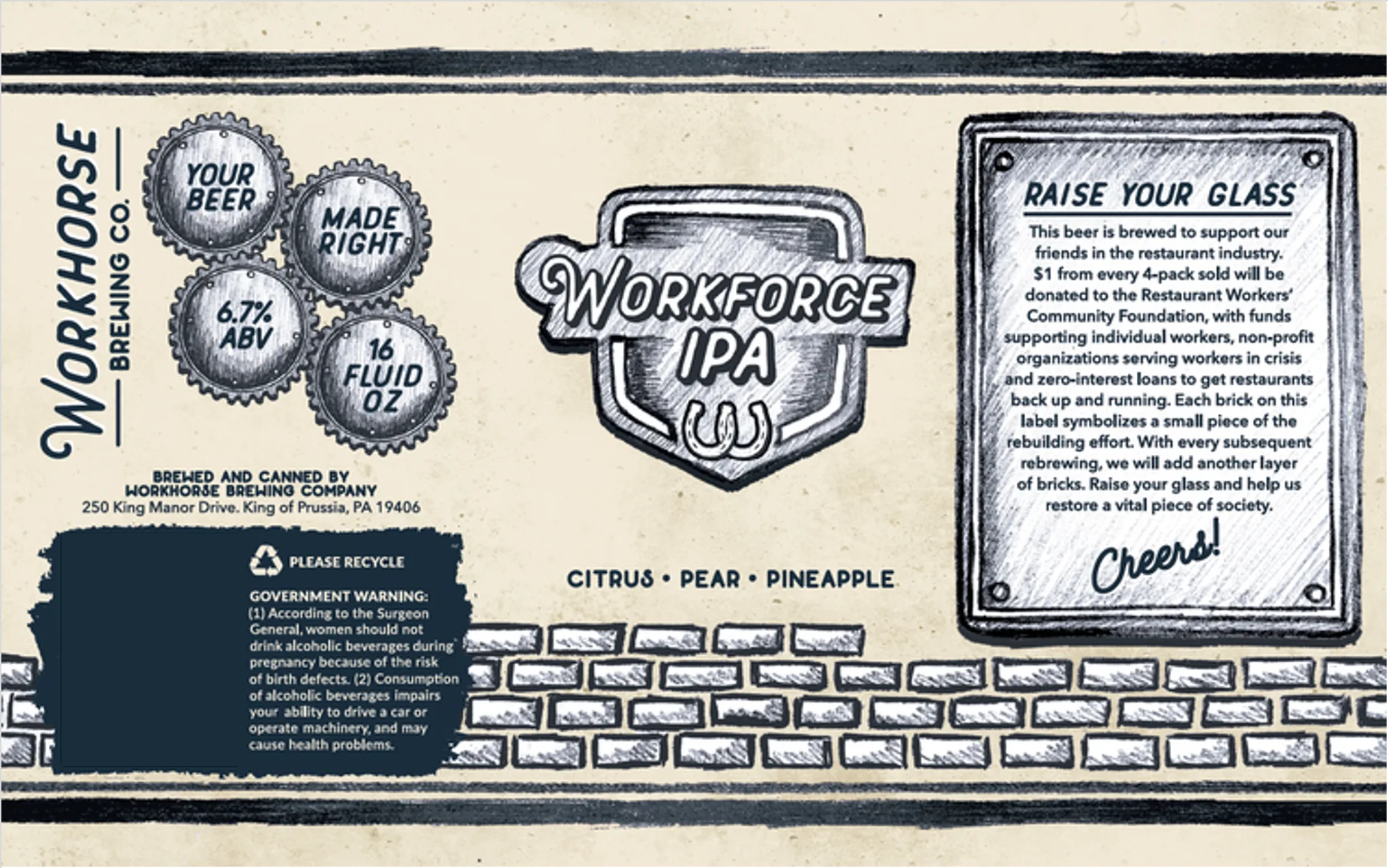 #RaiseYourGlass – Dan Hershberg, Co-Founder, Chief Brand Officer – Workhorse Brewing Co.