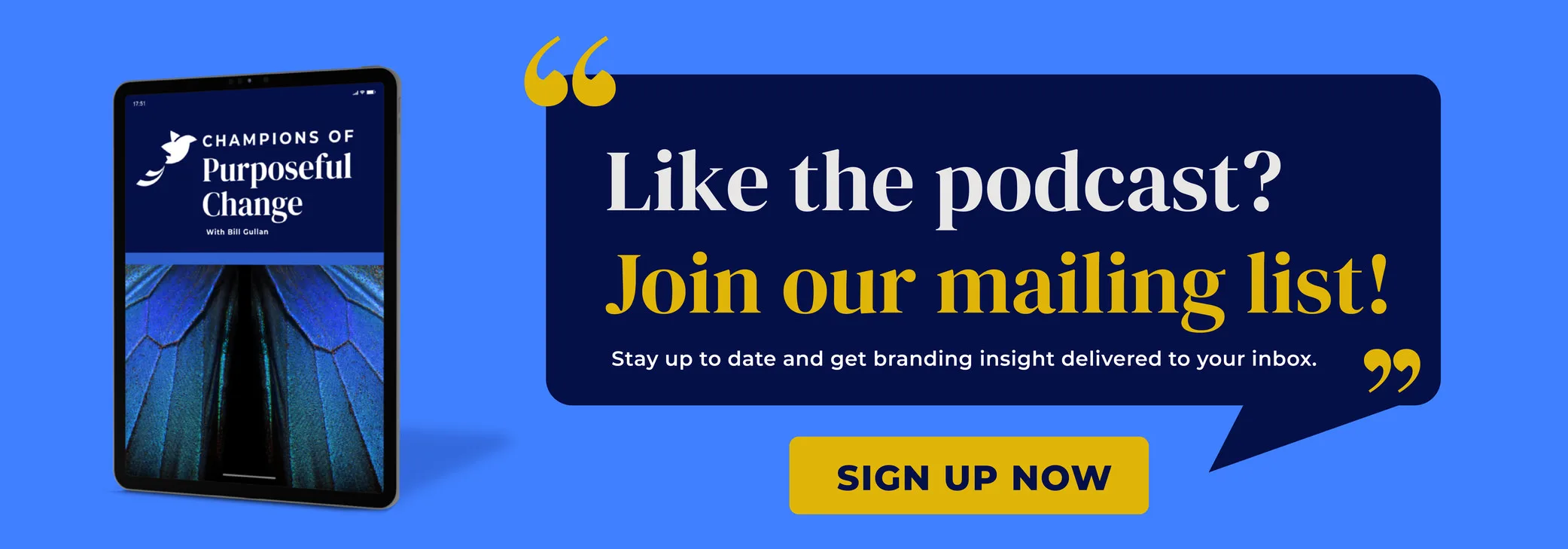Podcast Signup